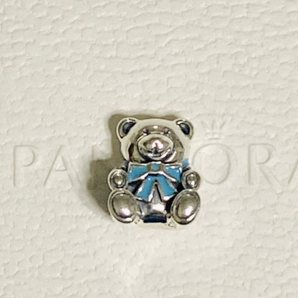 It’s a boy pandora teddy bear charm